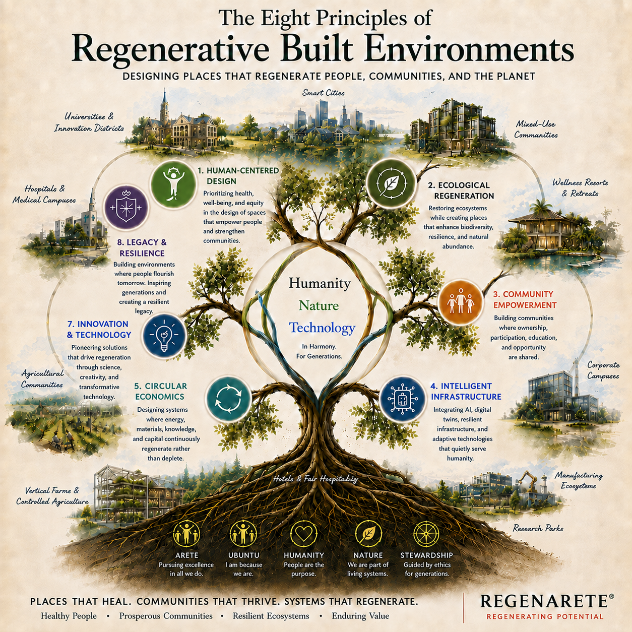 The Eight Principles of Regenerative Built Environments